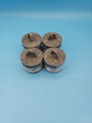 EVER TITE 2'' ALUMINUM DUST PLUG,  CAM LOCK, CAMLOCK, MS27029-11, Lot of 4 