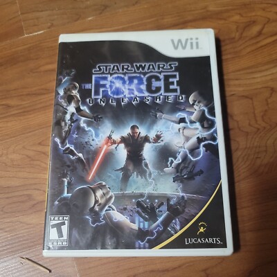 Wii game - Star Wars: The Force Unleashed (Nintendo Wii, 2008)