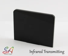 Infrared Transmitting Acrylic Sheet Black 0.5mm, 1mm, 2mm, 3mm & 5mm