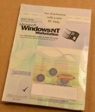 New - Microsoft NT Workstation in original packaging