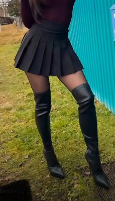 Sexy Steve Madden Late Night Overknee Stiefel schwarz Absatz:10cm NP:180  Gr.36