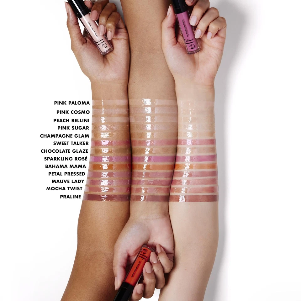 e.l.f. Lip Plumping Gloss Hochglänzende Flüssige Lippenfarbe Sorgt Für Voller... - Bild 2 von 4