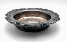 Vintage Reed & Barton Silver Plated King Francis Cigarette Cigar Ashtray 7” 1695