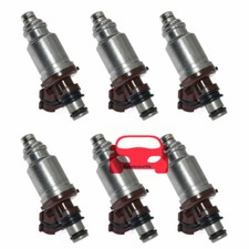 Set Of 6 23250-46030 Fuel Injectors Fits For Toyota Lexus 3.0 I6 1992-1995