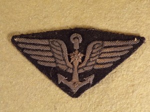 Details About Vintage Antique Bullion Naval Aviator Us France Navy Pilot Wings Wwi Wwii