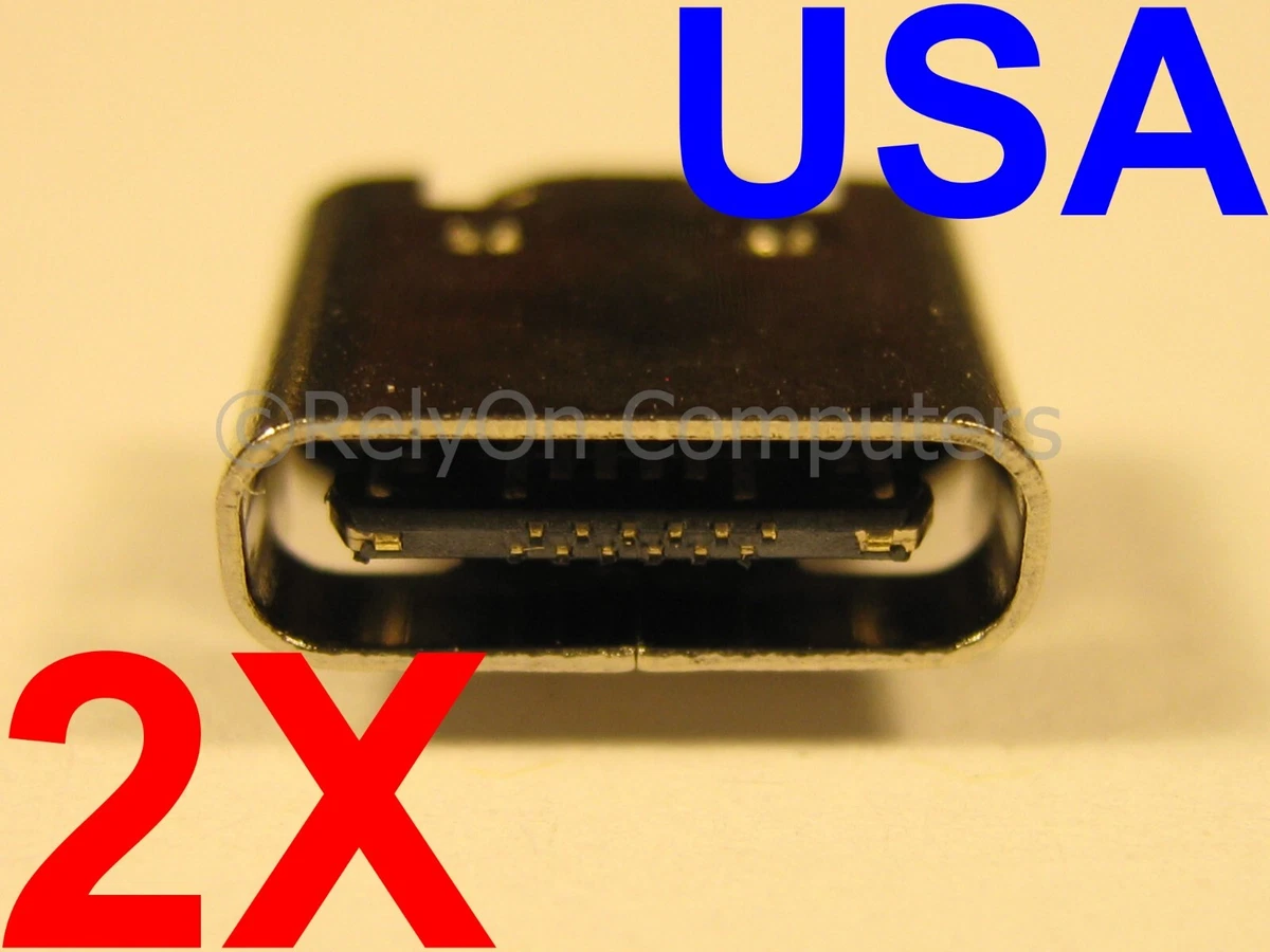 2x Micro USB Type C Charging Port for STEELSERIES ARCTIS HEADSET
