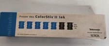 Tektronix  Xerox 016-1903-01 Colorstix II ink 5x cyan 2x black  Phaser 860 OVP B