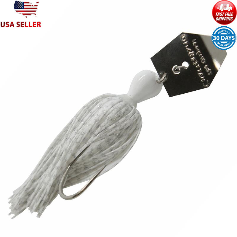Chatterbait Bladed Swim Jig 3/8 Oz Versatile Lure Vibrating Flash Hex Blade New - Image 1