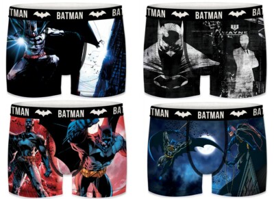 DC Comics Batman Boxershorts ''Black Batman Edition'' Justice League Retroshorts