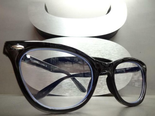 Classic Retro Cat EYE Style Computer EYE GLASSES Clear Blue Light Blocking Lens - Picture 6 of 8