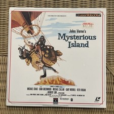 Jules Verne  s Mysterious Island laserdisc Rare And Sealed