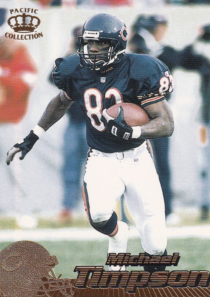 1996 Pacific #85 Michael Timpson Chicago Bears