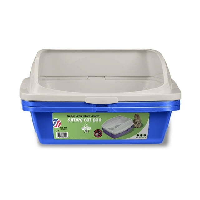 Large Sifting Cat Litter Box Van Ness Framed Sifting Cat Litter Pan (New)