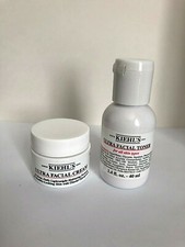 Kiehl's Ultra Facial Cream 0.5oz/14ml  Ultra Facial toner 1.4oz/40ml-New