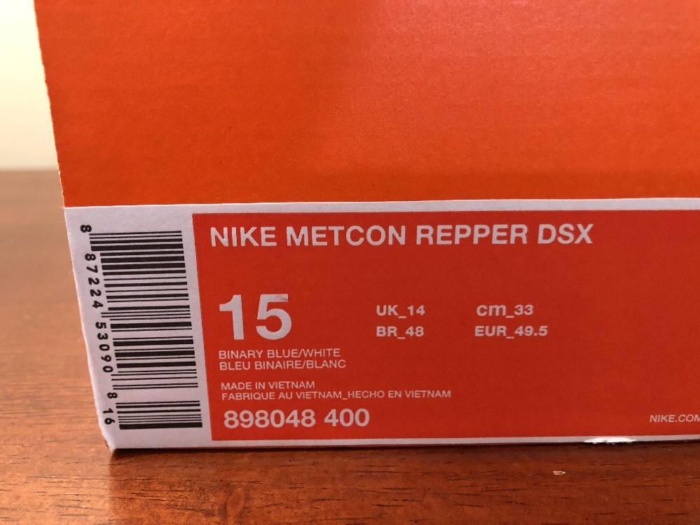 nike metcon repper dsx binary blue