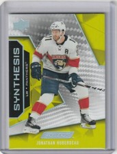 JONATHAN HUBERDEAU Panthers 2019/20 Upper Deck Engrained #S-39 Synthesis Insert