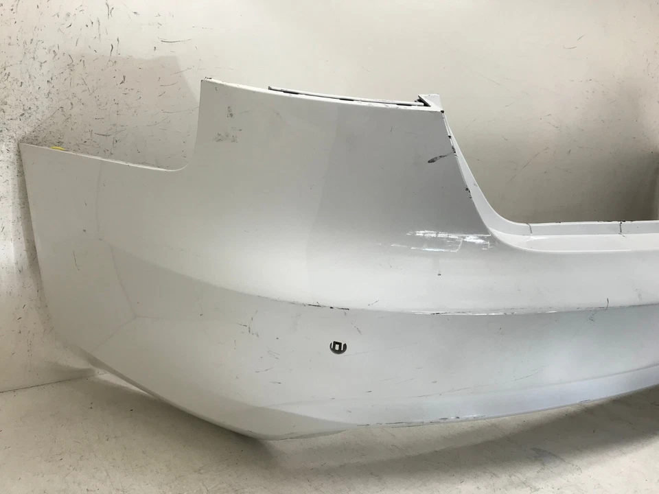 Rear Bumper Cover Audi A4 Allroad B8 w/Sensor Holes White 2013-2016 CAPA - Imagem 4 de 4