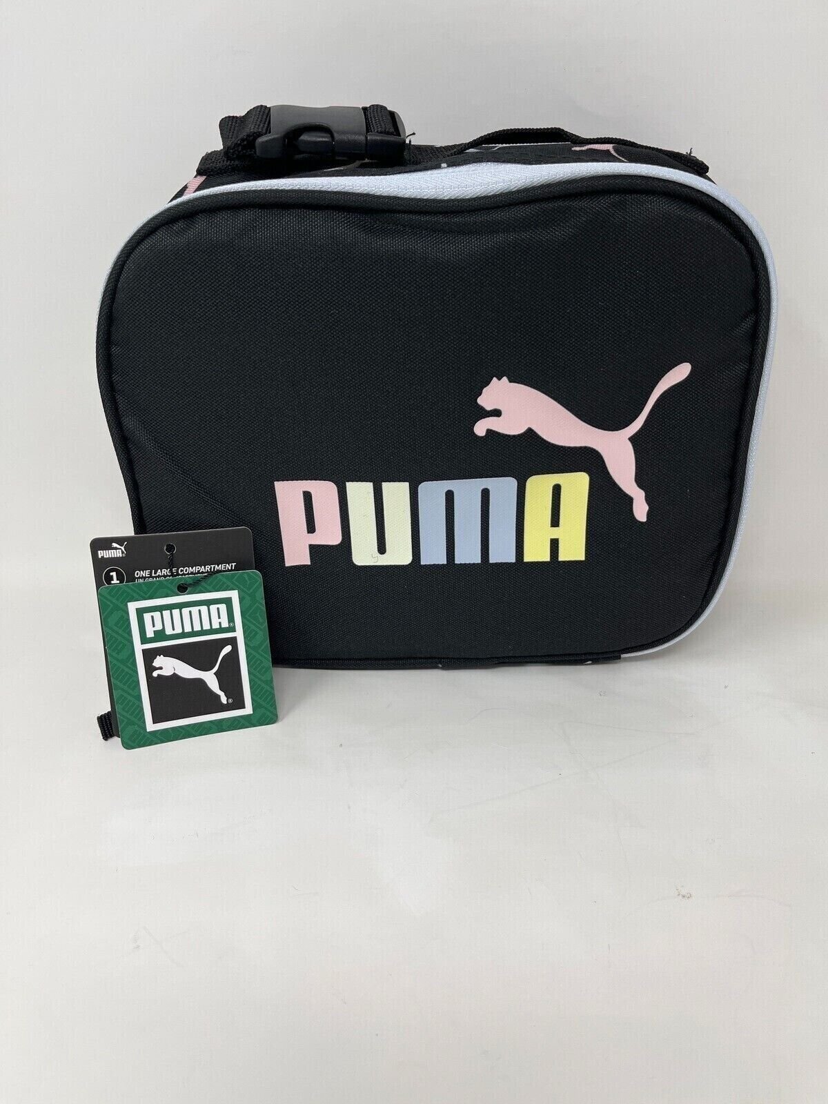 NEW Puma Evercat Pro MVP Insulated Lunch Box Lunchbox Bag Black / Pink