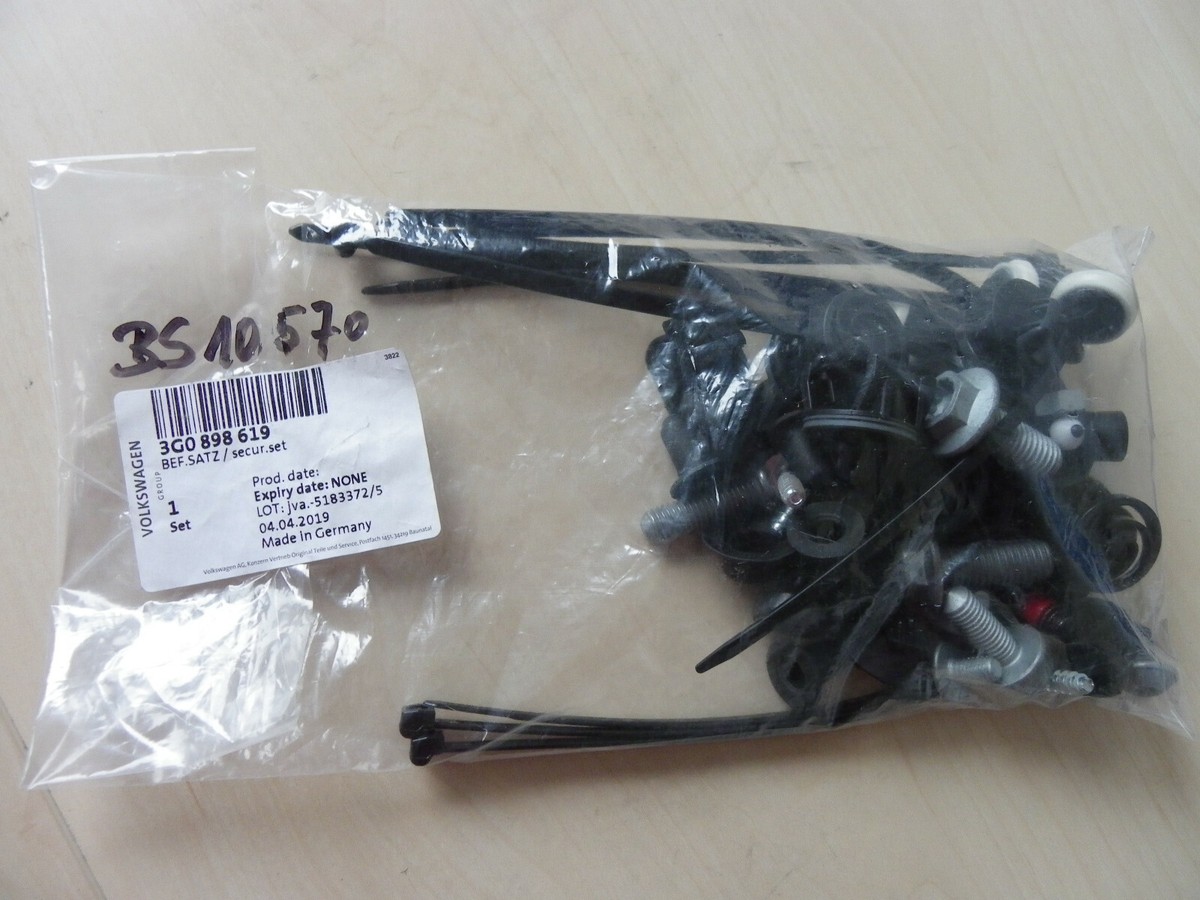 Original VW Passat 3G Befestigungssatz 3G0898619 Tür vorne BS10570