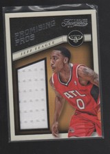 JEFF TEAGUE 2013-14 PANINI TIMELESS TREASURES PROMISING PROS JERSEY #25