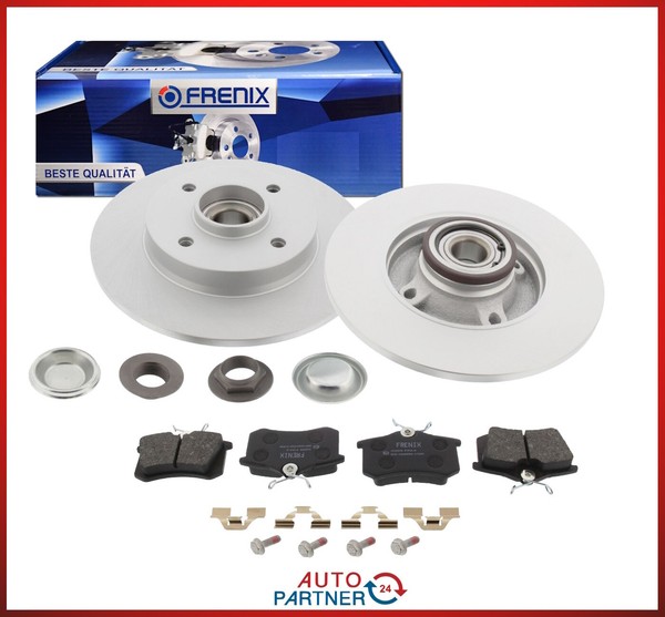 Bremsscheiben BeläGe FüR Citroen C3 Picasso C4 DS3 Peugeot 207 307 Hinten-image