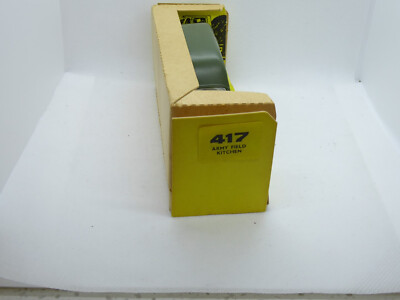 Triang Spot-On 417 Bedford Military Army Field Kitchen Mint Boxed