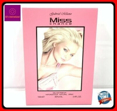 Miss Chance By Gabriel Milano 3.4oz Eau De Parfum Women Spray
