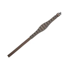 Quake Claw Contour 2 Point Rifle Sling Brown w/ Hush Stalker II QD Swivels 53006