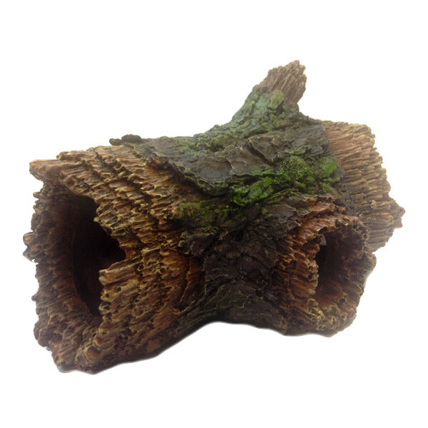 Betta Medium Full Log Aquarium Fish Tank Hideaway Ornament