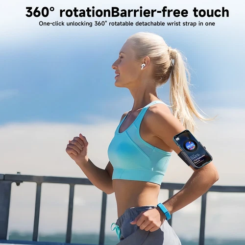 Étui de protection adapté pour téléphone antichoc course gym jogging téléphone bras sangle - Photo 13 sur 27