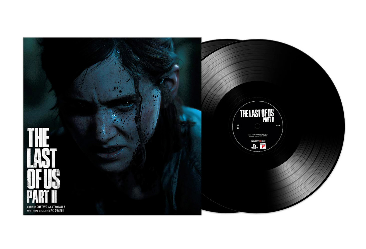 The Last Of Us Part 2 II Original Soundtrack VGM Ellie Exclusive Black  Vinyl LP