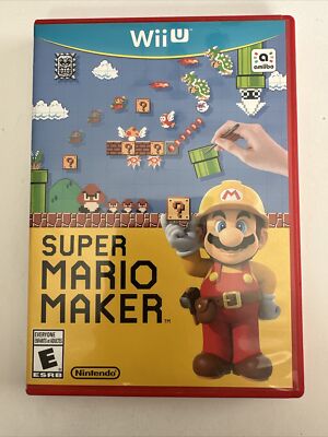 Super Mario Maker (Nintendo Wii U) Complete CIB