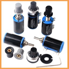 WXD3-13 10-Gang-Drehpotentiometer 100 ohm... 47K Präzision-Drahtpoti Linear 2W