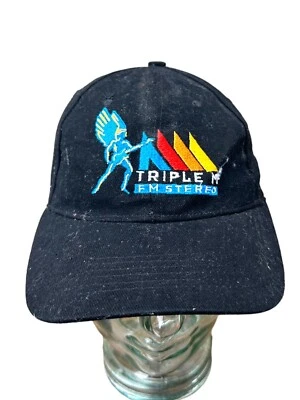 Triple M vintage Black Baseball Style Hat One Size - Image 1 of 3