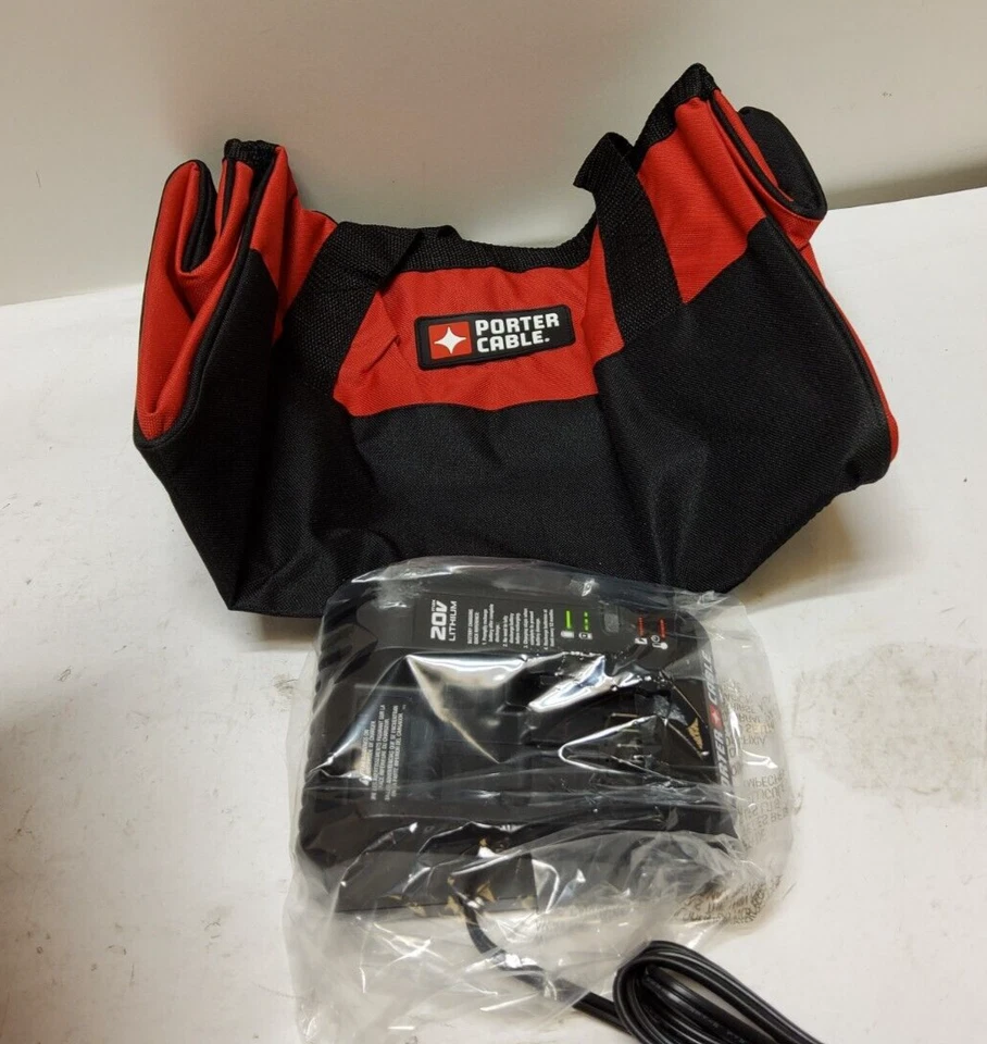 New Porter-Cable 20V MAX Cordless Li-Ion 4-Tool Compact Combo Kit PCCK615L4 Bag - Image 3 of 4