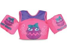 Body Glove Paddle Pal Learn-to-Swim Life Jacket 30-50 Lbs Clam