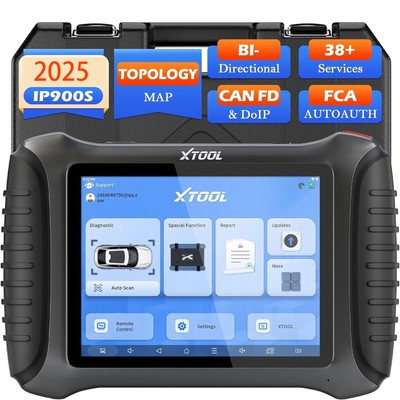XTOOL IP900S OBD2 Scanner Bidirektionales Scan-Tool ECU Codierung Topologiekarte