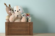 Wickerfield Vintage Style Brown Storage Wooden Crate  Gift Box