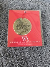 Wendell August Forge "Nose So Bright" Rudolph Reindeer Aluminum Ornament IOP