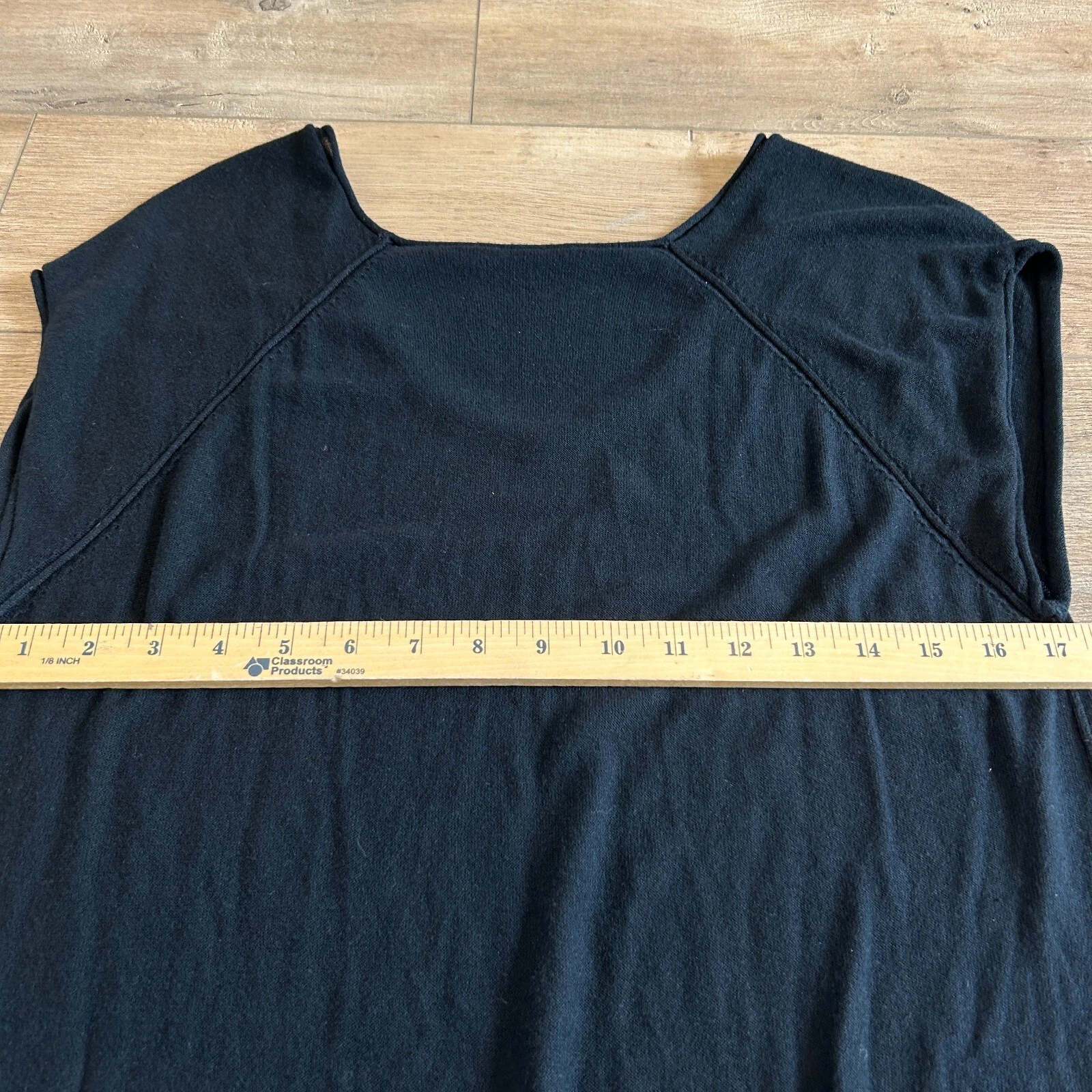 Abito maglione T Alexander Wang donna L nero grigio lana misto seta manica berretto