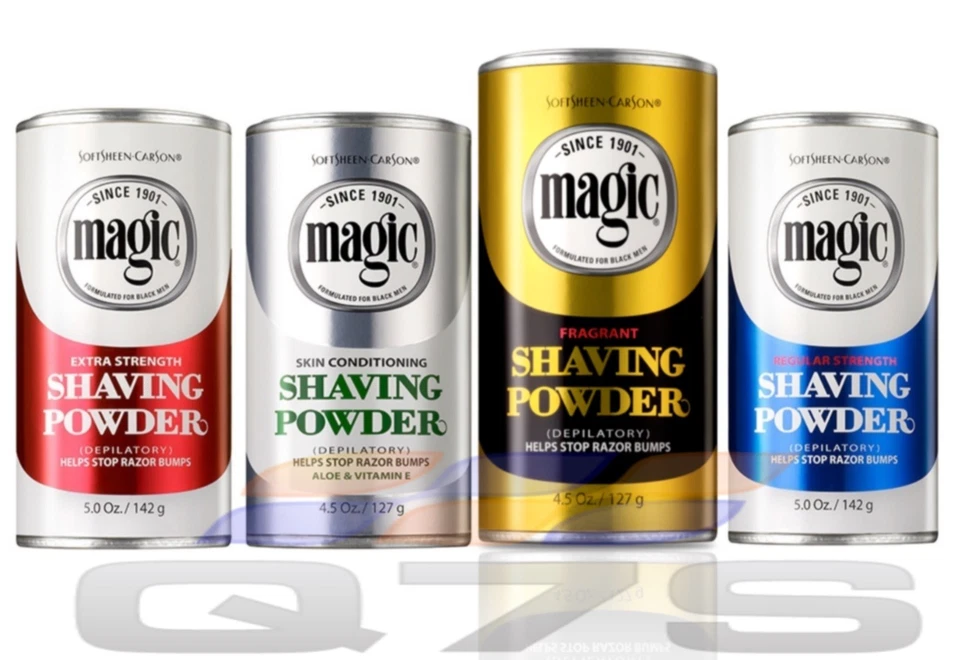 Magic Depilatory Hair Removal Shaving Powder RazorLess Helps Stop Razor Bumps UK