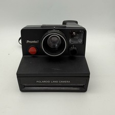 Polaroid Pronto Land Camera Instamatic Instant Film Camera Black