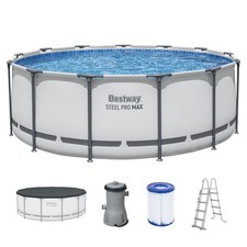 Bestway 396x122 Steel Pro Max Frame Pool 396x122cm Swimming Aufstellpool