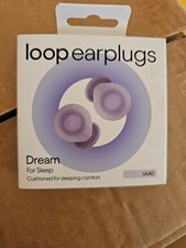 Loop Dream Earplugs Lilac Sleep Noise Reduction 27dB SNR New