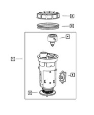 Genuine Mopar Fuel Level Circuit Board Packag...