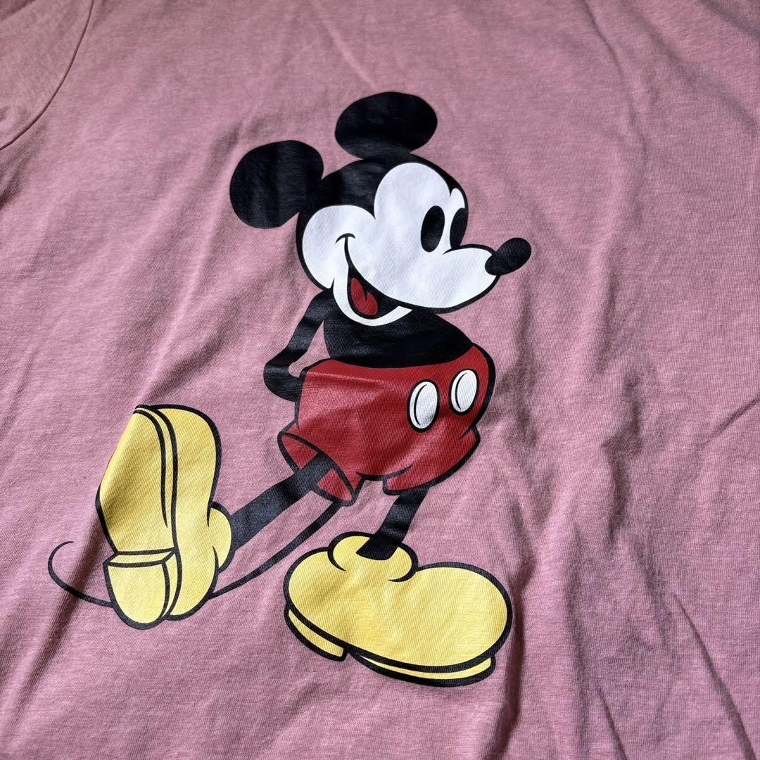 UNIQLO Mickey Mouse Print Tee Shirt M Mens Short Sleeve Cotton Classic Fit thumbnail 3