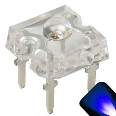 10 x LED 3mm Dome Superflux Blue Piranha LEDs Sign Car Lights Super Bright Flux