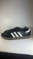 Adidas IE3676 Samba OG J 'Black White' Kids Sneakers Shoes Size 3.5Y