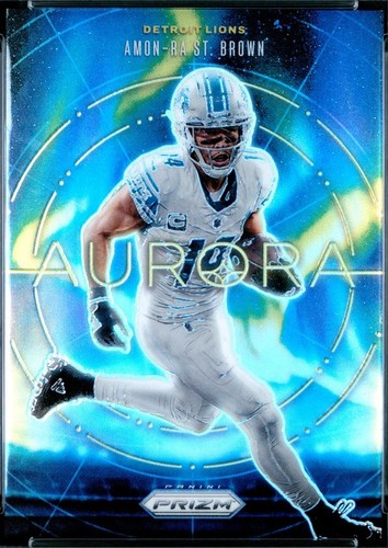 2024 Panini Prizm Silver Prizm Amon-Ra St. Brown Lions | eBay