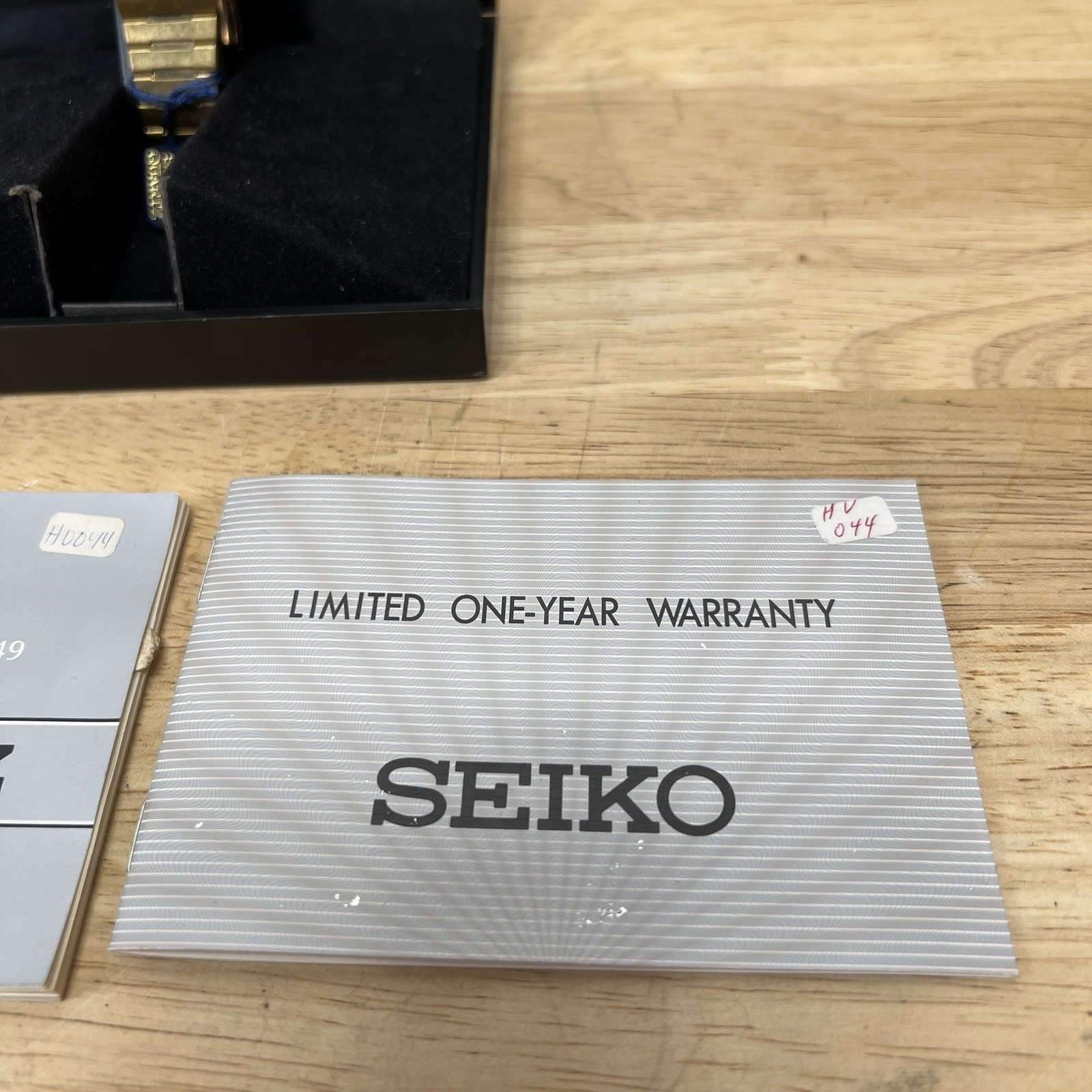 Rare Vintage Bond SEIKO Men Watch Dual Analog Digital H357-5109 Receipt + BOX image 8